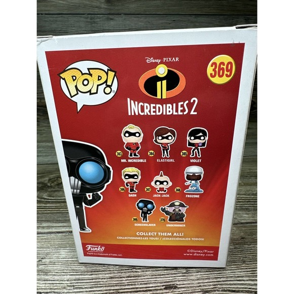 Funko POP! Disney - The Incredibles 2‎ Vinyl Figure - SCREENSLAVER - New in Box - Picture 3 of 5